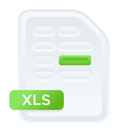 Xls Filetype Spreadsheet Microsoft Excel Icon Free Png Icon Download (lavender, black, white)