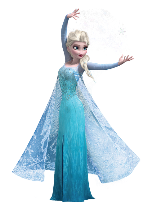 Elsa Frozen Png Free Download (teal, black)