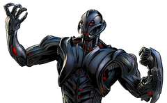 Ultron Png Transparent Image (black)