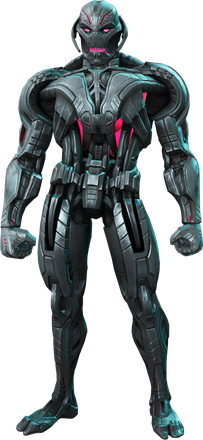 Ultron Transparent Png (black)