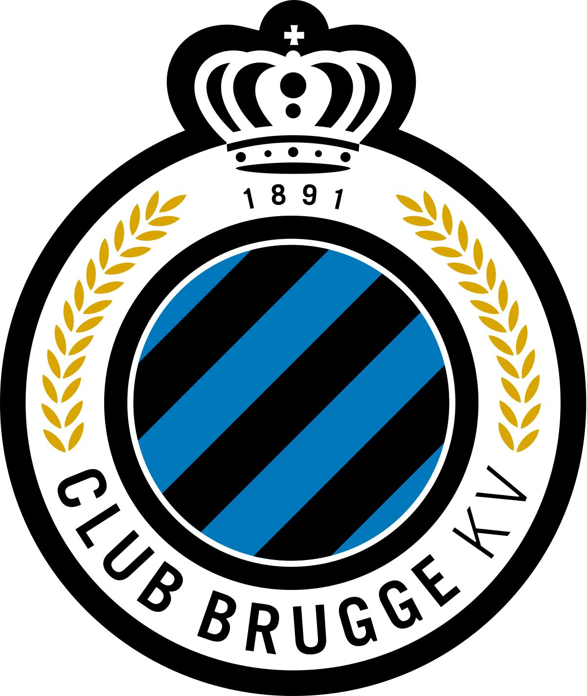 Club Brugge Kv Png (black, white, teal)