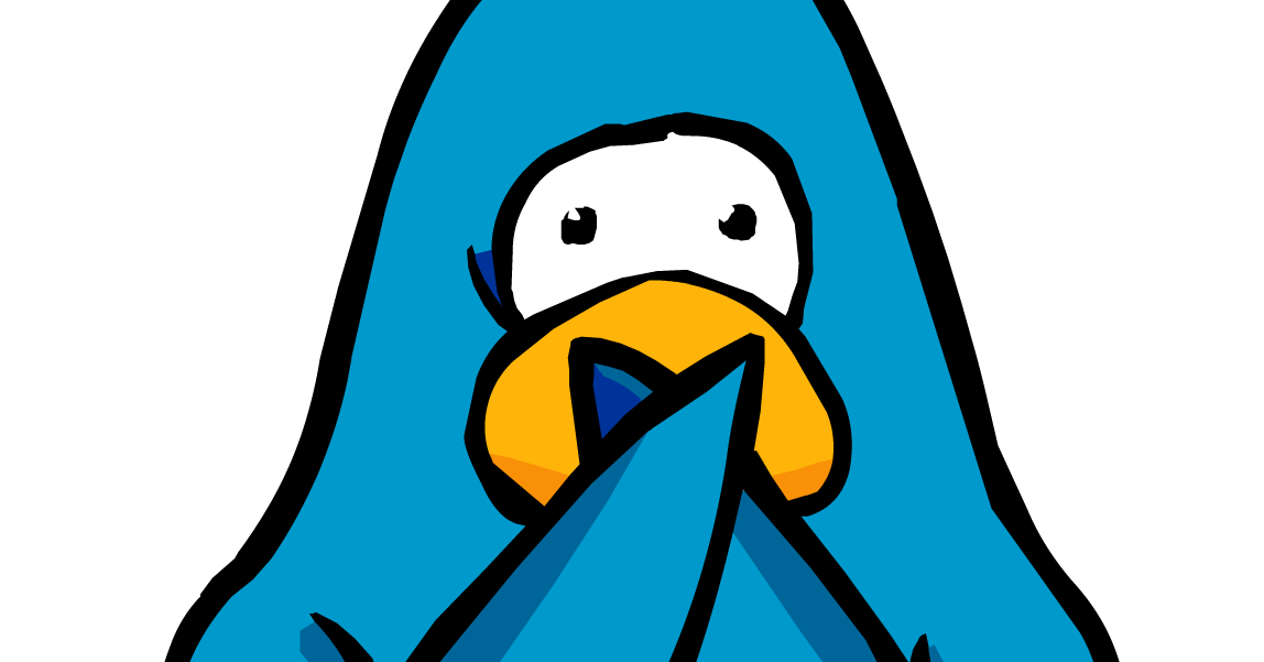 Club Penguin Png Image Hd (teal, orange, white, black, lavender)