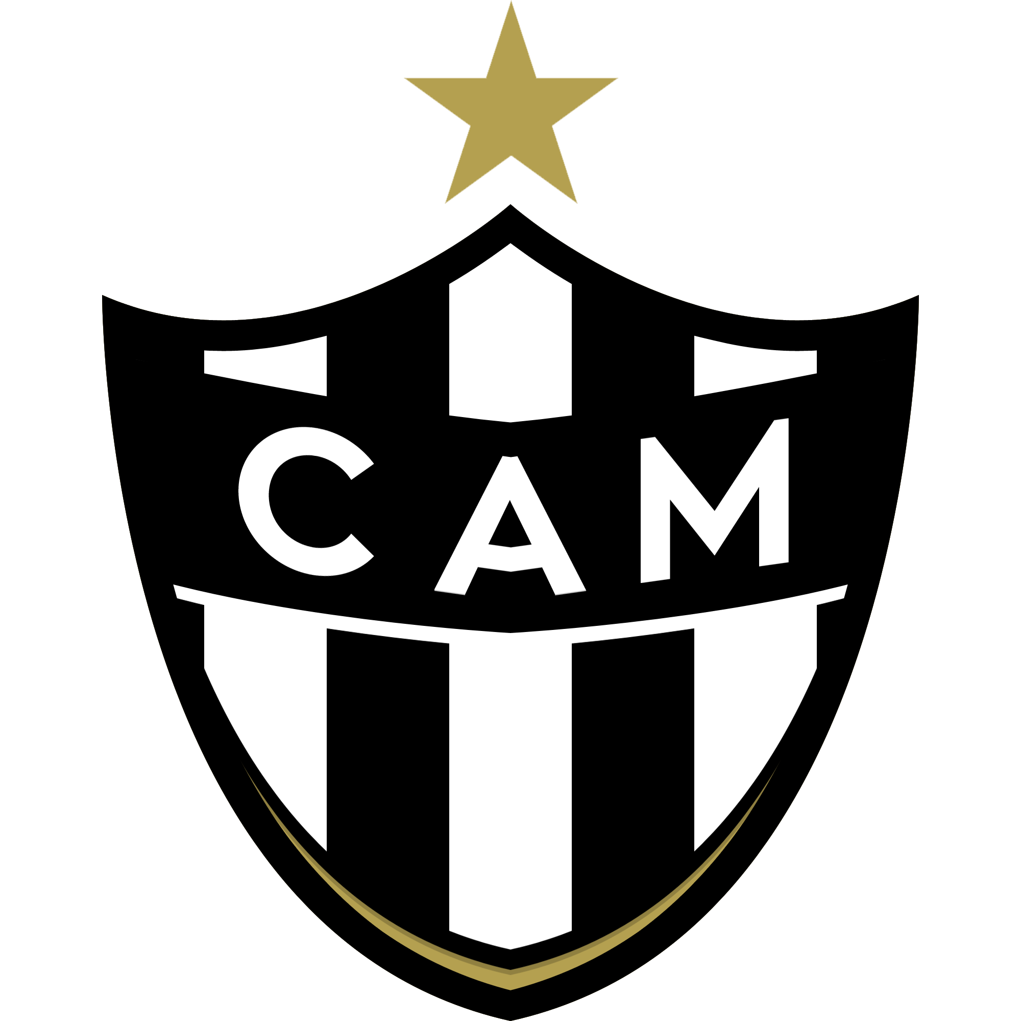 Clube Atletico Mineiro Png (black, lavender, white, gray)