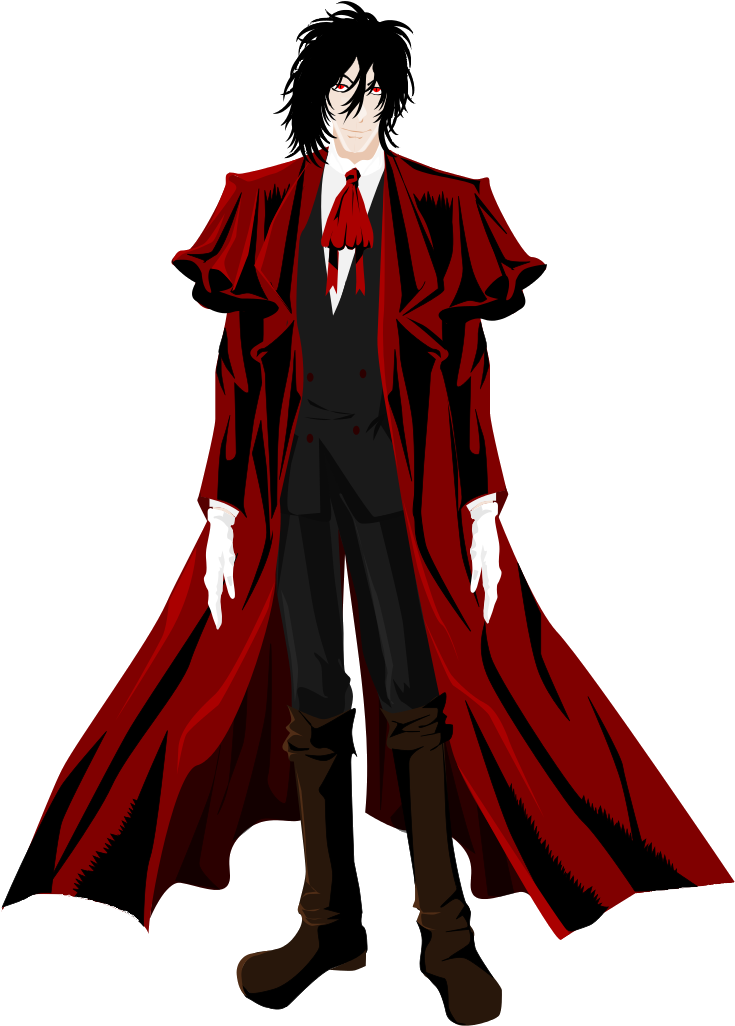 Alucard Png Transparent (maroon, black)