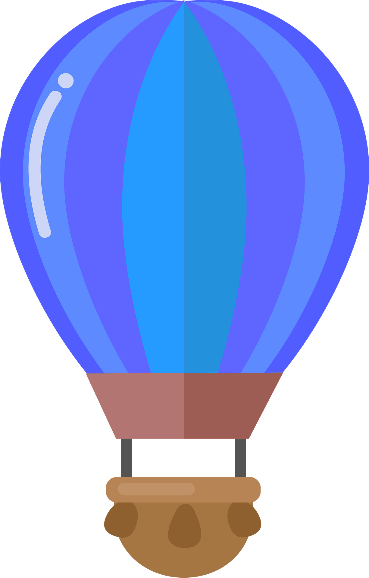 Blue Air Balloon Png Hd (teal, silver, greenish blue, blue, gray)