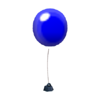 Blue Balloons Png Cutout (black, blue)