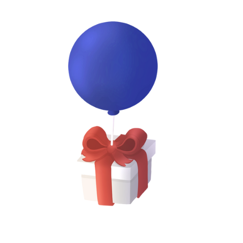 Blue Balloons Png Free Image (indigo, black, white)