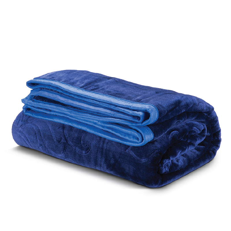 Blue Blanket Png File (black, navy, white)