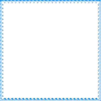 Blue Border Frame Png File (black)