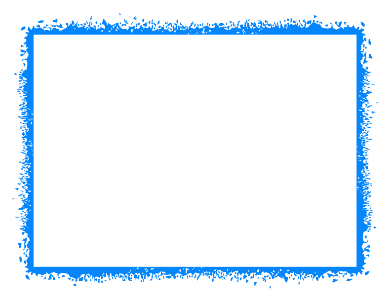 Blue Border Frame Png Hd (greenish blue, black, teal)