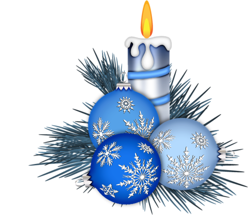 Blue Christmas Candle Png Clipart (lavender, black, gray, teal)