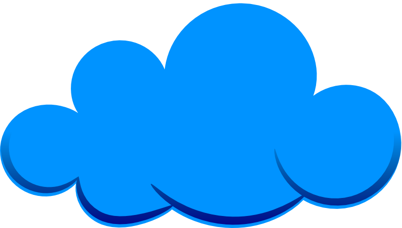 Blue Cloud Png (white, greenish blue)