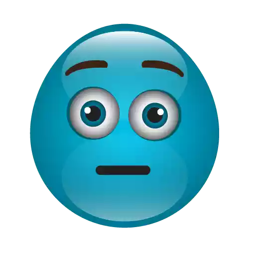 Blue Emoji Png Free Download (white, greenish blue)