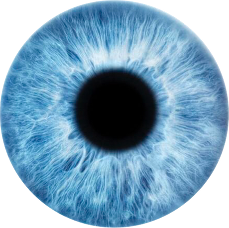 Blue Eyes Png Hd (black)