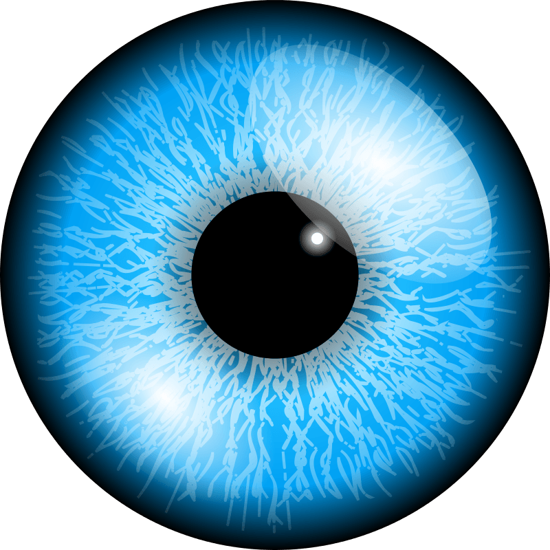 Blue Eyes Png Pic (black, navy)