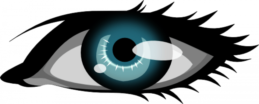 Blue Eyes Transparent Images Png (teal, black, gray, silver)