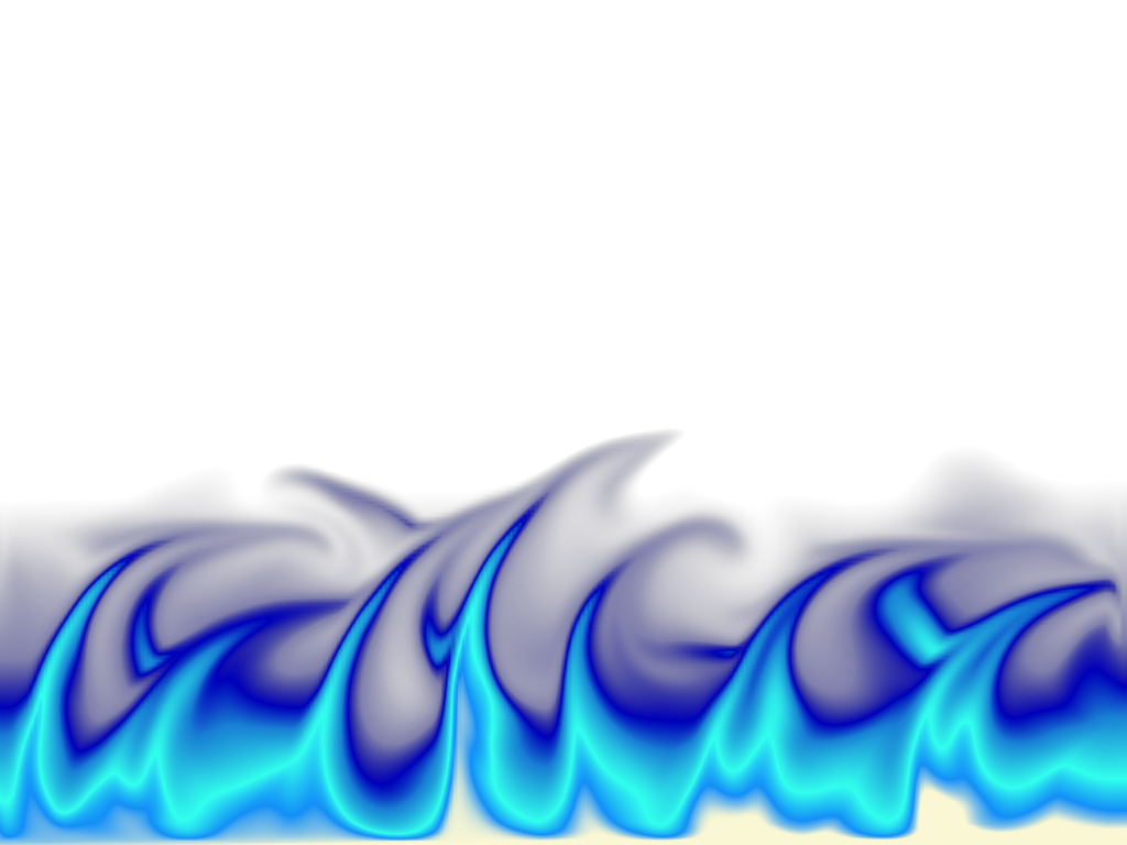 Blue Fire Transparent Png (black, navy)