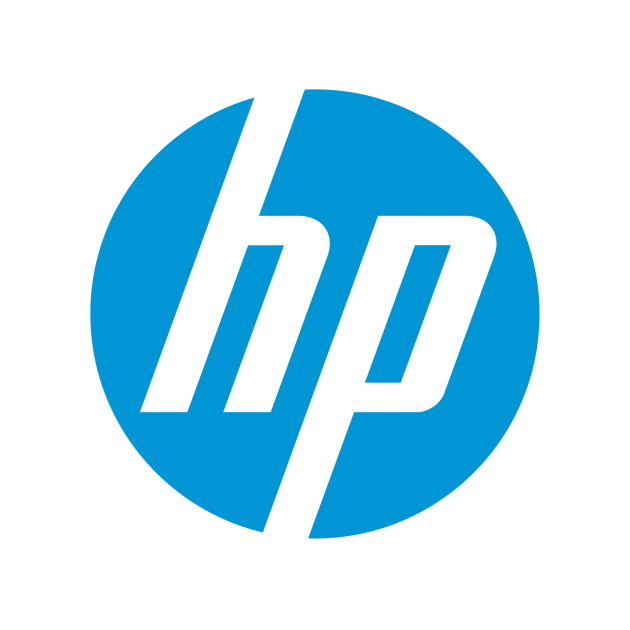 Blue Hewlett Packard Logo Png Transparent Image (white, gray, black, teal)