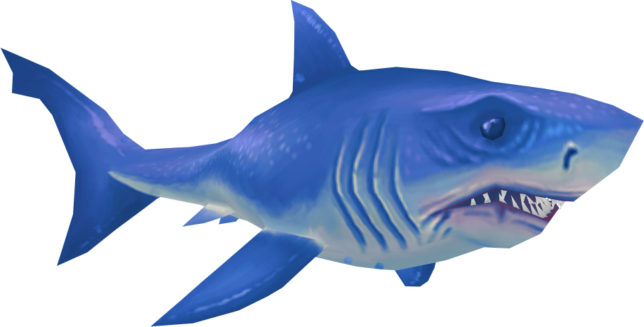 Blue Real Shark Png Photos (teal, black)