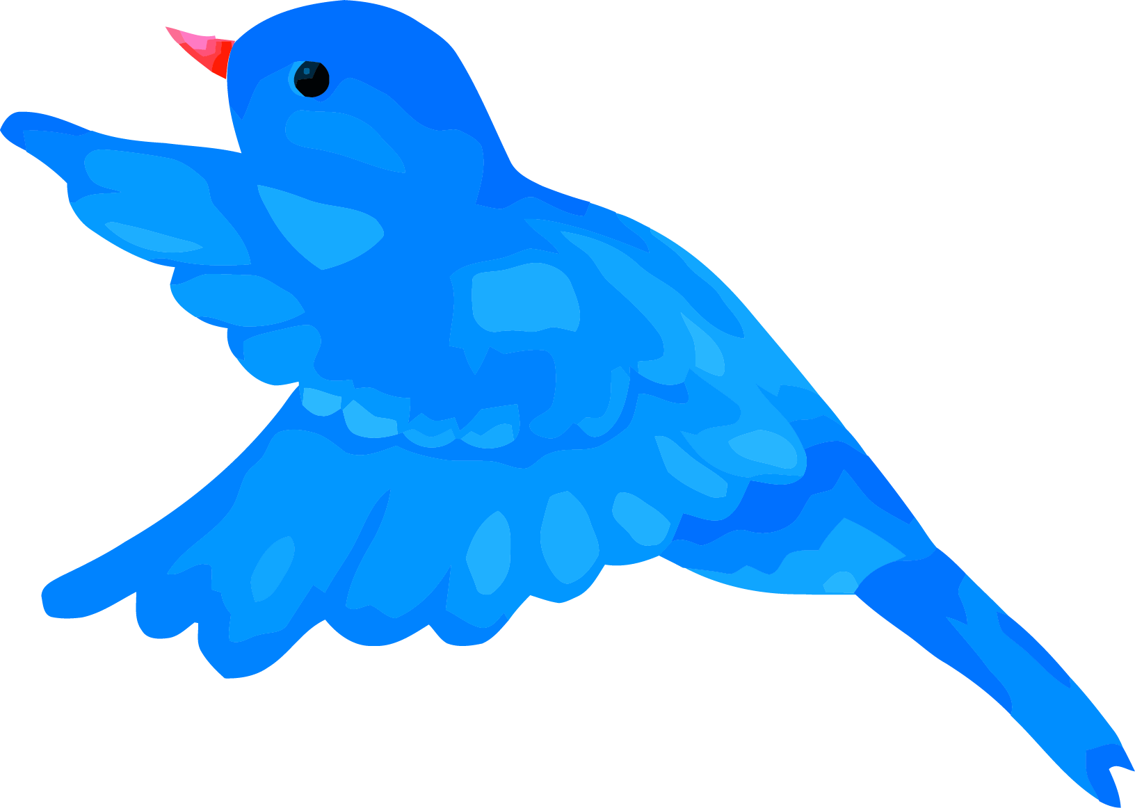 Bluebird Png Image (white, blue, greenish blue)