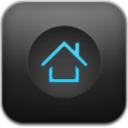 Bluehousehousehome Azulcasa Cas Free Png Icon Download (black)