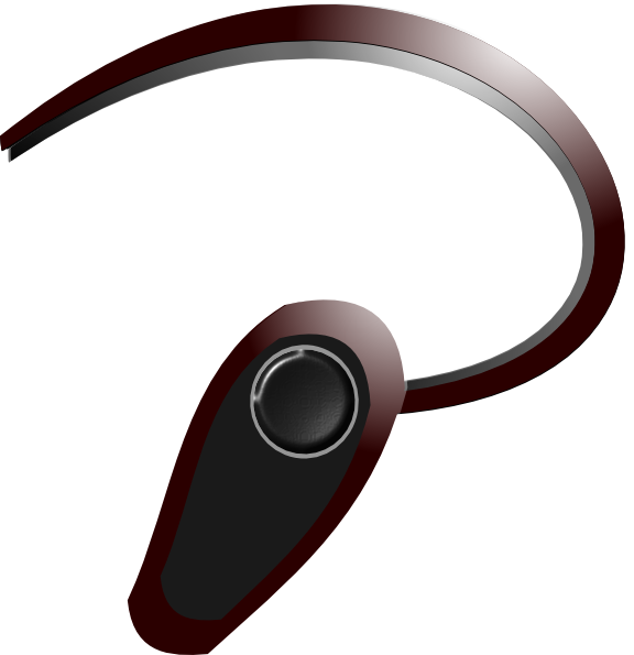 Bluetooth Headset Png Free Download (black, white)