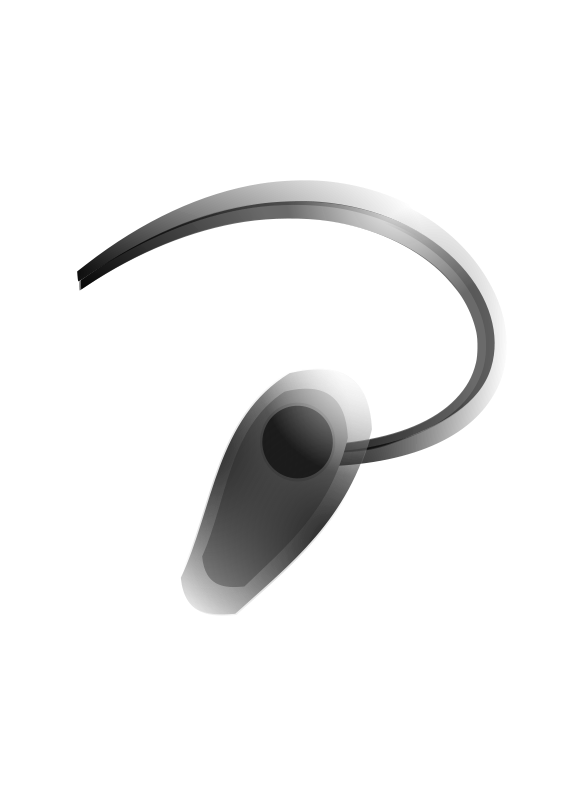 Bluetooth Headset Png Photos (black, indigo)