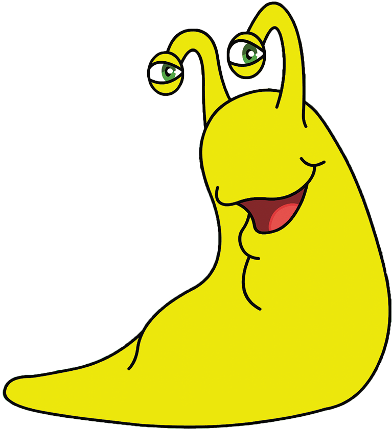 Slugs Png Transparent (black, gold, yellow)