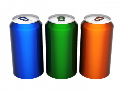 Aluminum Can Png Clipart (white, black, maroon, orange, chocolate)