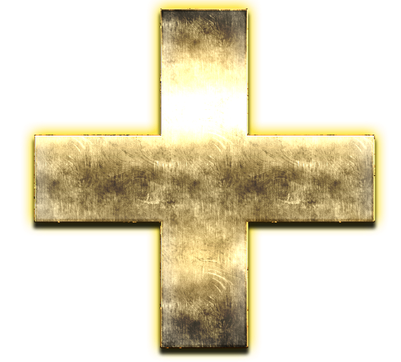 Plus Png Transparent Picture (black, white, gold)