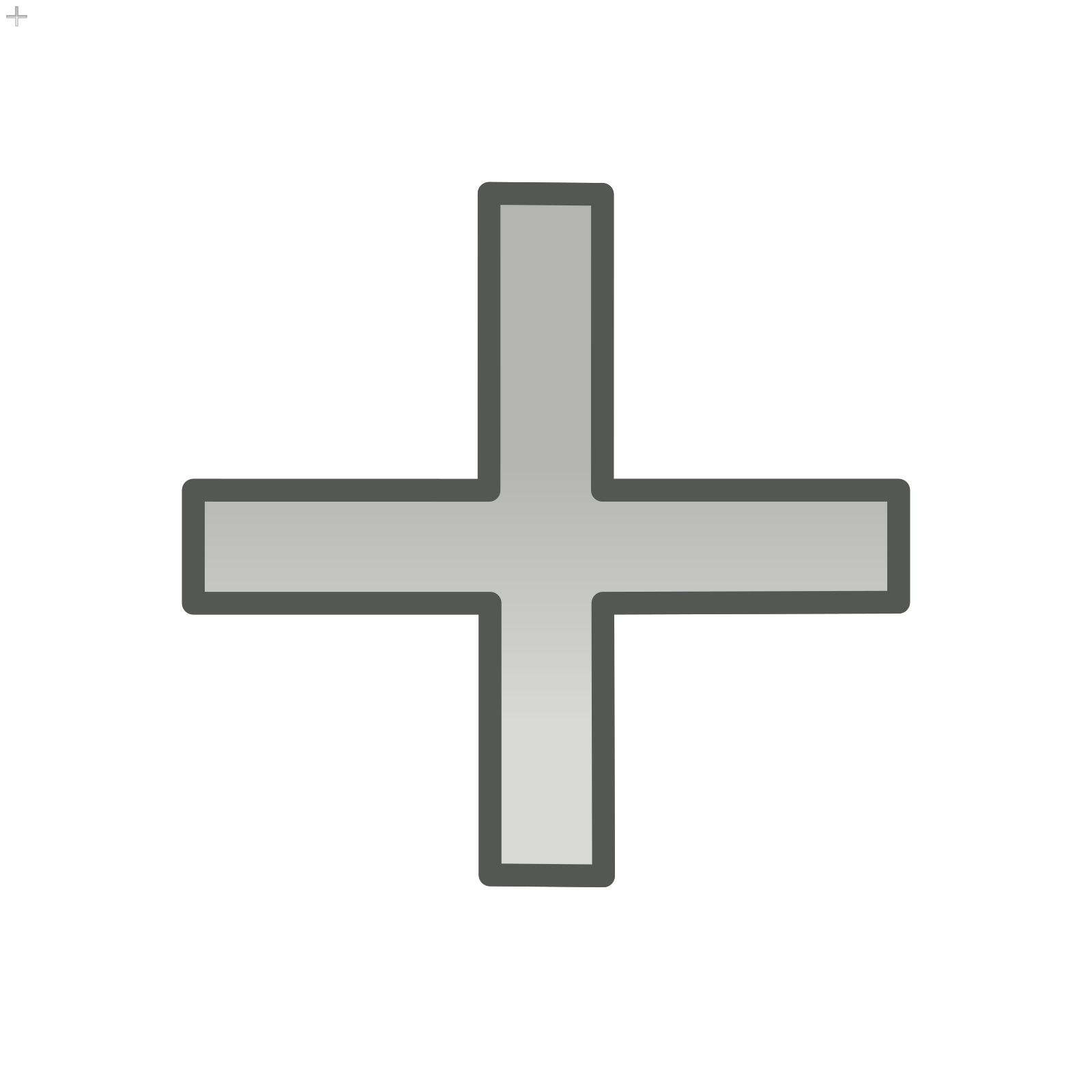 Plus Symbol Vector Png Image (black, gray, silver)