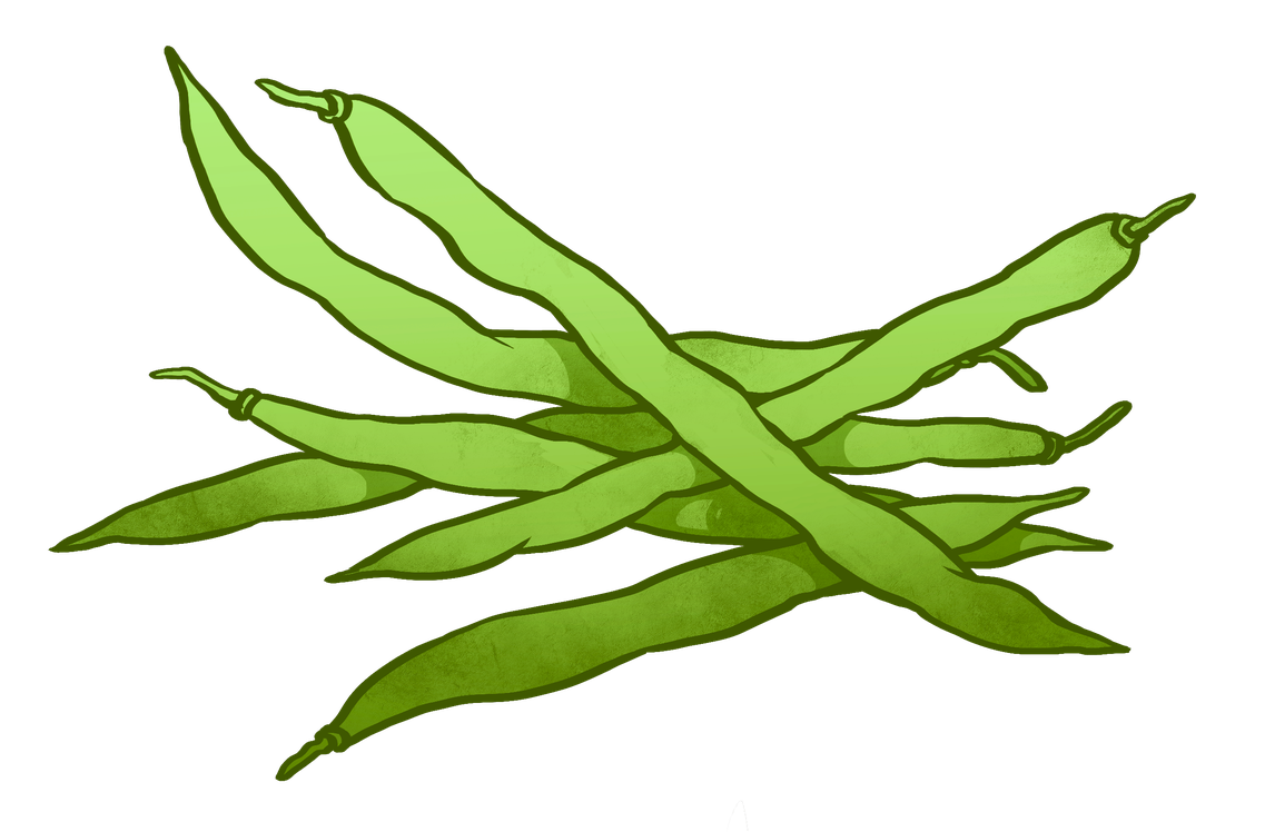 Cluster Beans Png Hd Isolated (black)