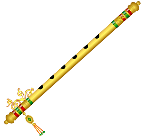 Flute Transparent Png (gray, yellow)