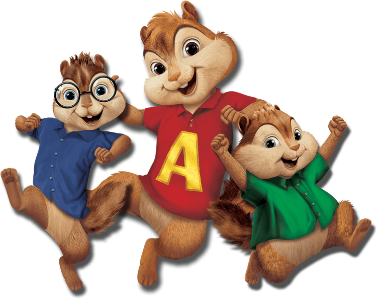 Alvin And The Chipmunks Png Isolated Hd (black, teal)