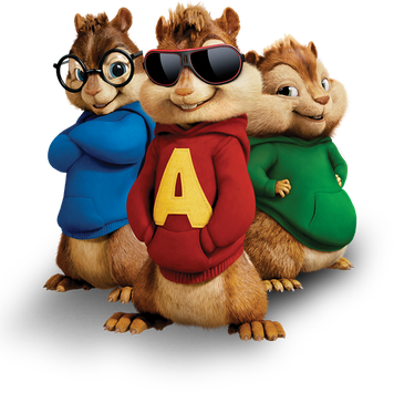 Alvin And The Chipmunks Png Isolated Pic (maroon, black, teal)