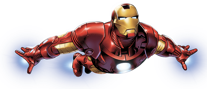 Flying Iron Man Png Hd (gray, black)