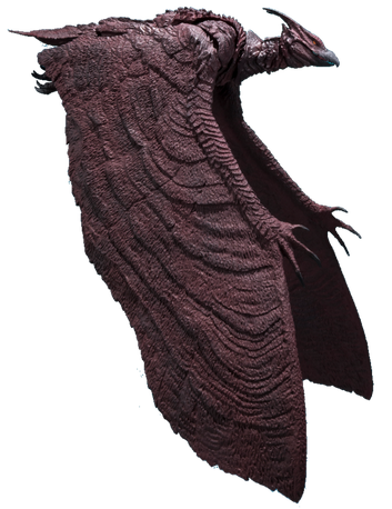 Flying Rodan Png Free Download (black, maroon)