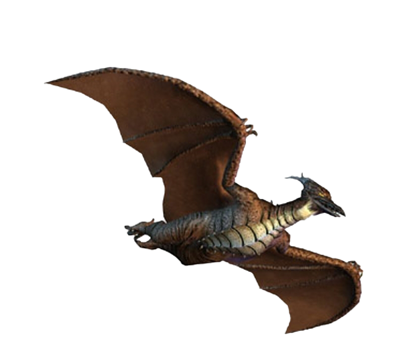 Flying Rodan Png Photos (black, maroon, white)