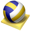 Olympics Sport Cycling Bicycle Ball Volleyball Beachvolleyball Free Transparent Png Icon Download (beige, black, white)