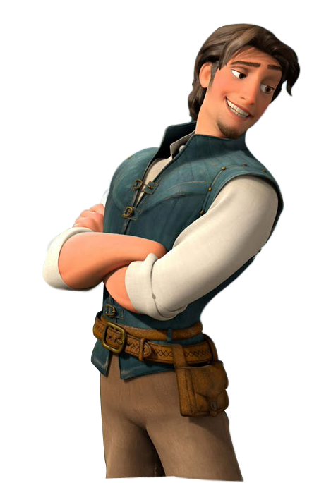 Flynn Rider Png File (black, pink, olive, beige)