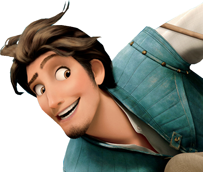 Flynn Rider Png Hd Image (black, salmon)