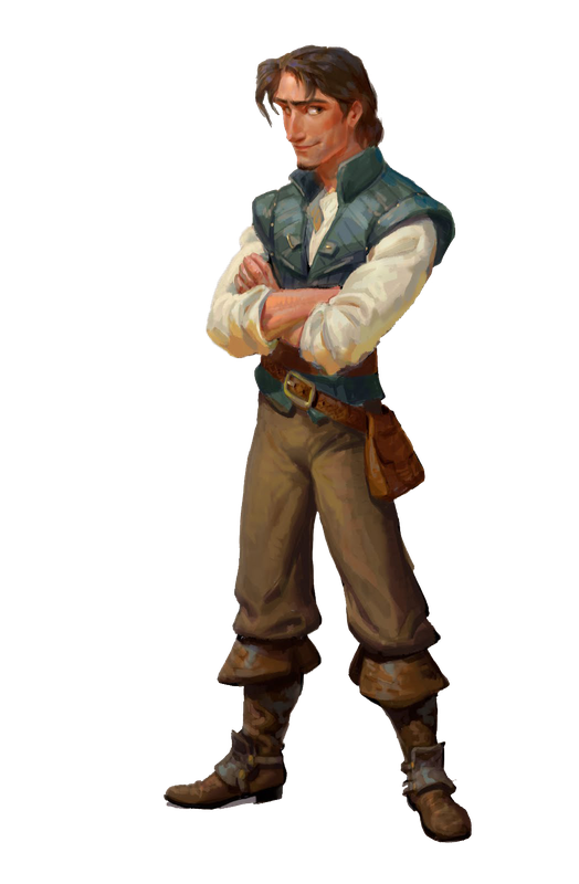 Flynn Rider Png Picture (black)