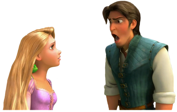 Flynn Rider Png Transparent Picture (black)