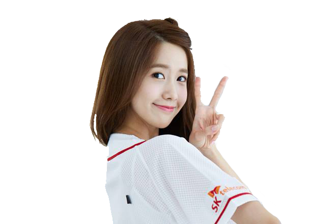 Im Yoon Ah Png Transparent Background (white, lavender)