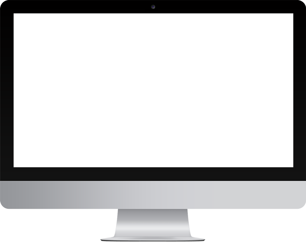 Imac Png Isolated File (white, black)