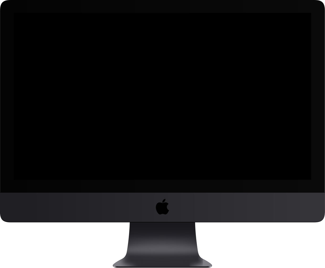 Imac Png Isolated Hd (black)