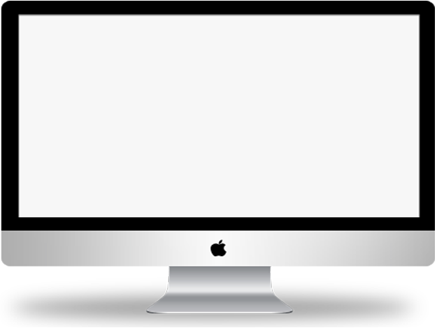 Imac Transparent Png (gray, silver, lavender, black, white)