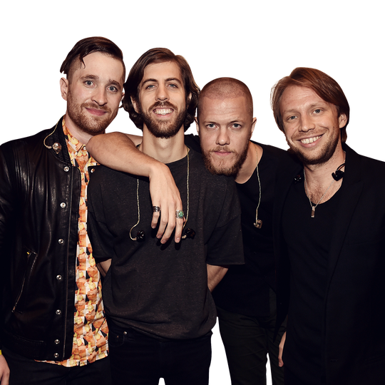 Imagine Dragons Transparent Background (black)