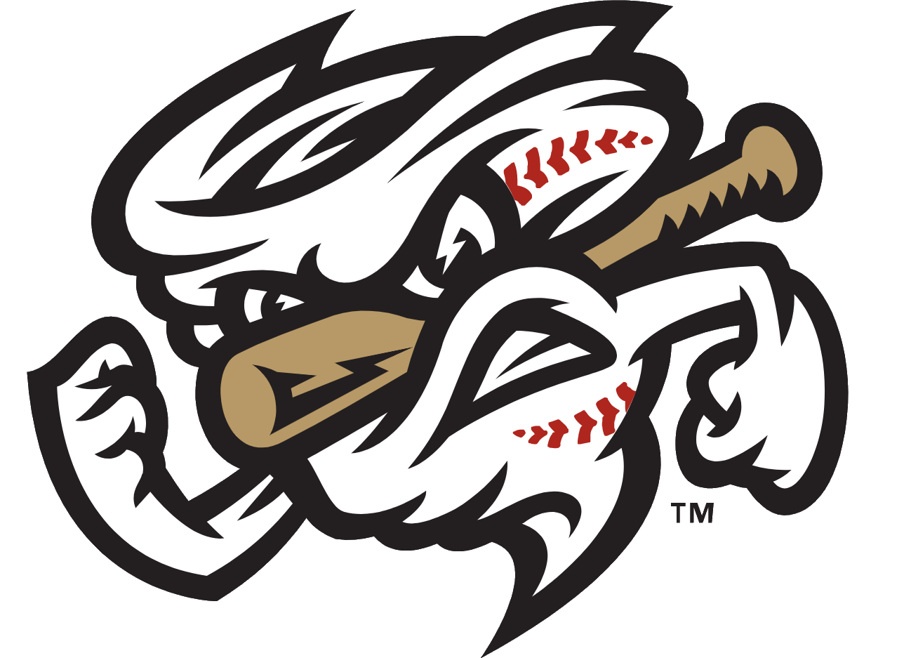 Omaha Storm Chasers Png (white, black)