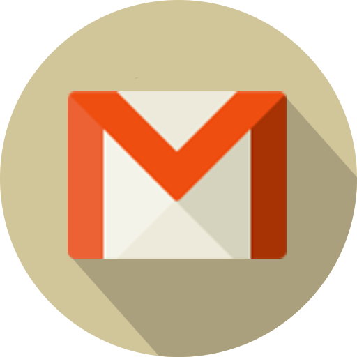 Gmail Icon Png Image (beige, chocolate, gray, black, silver)